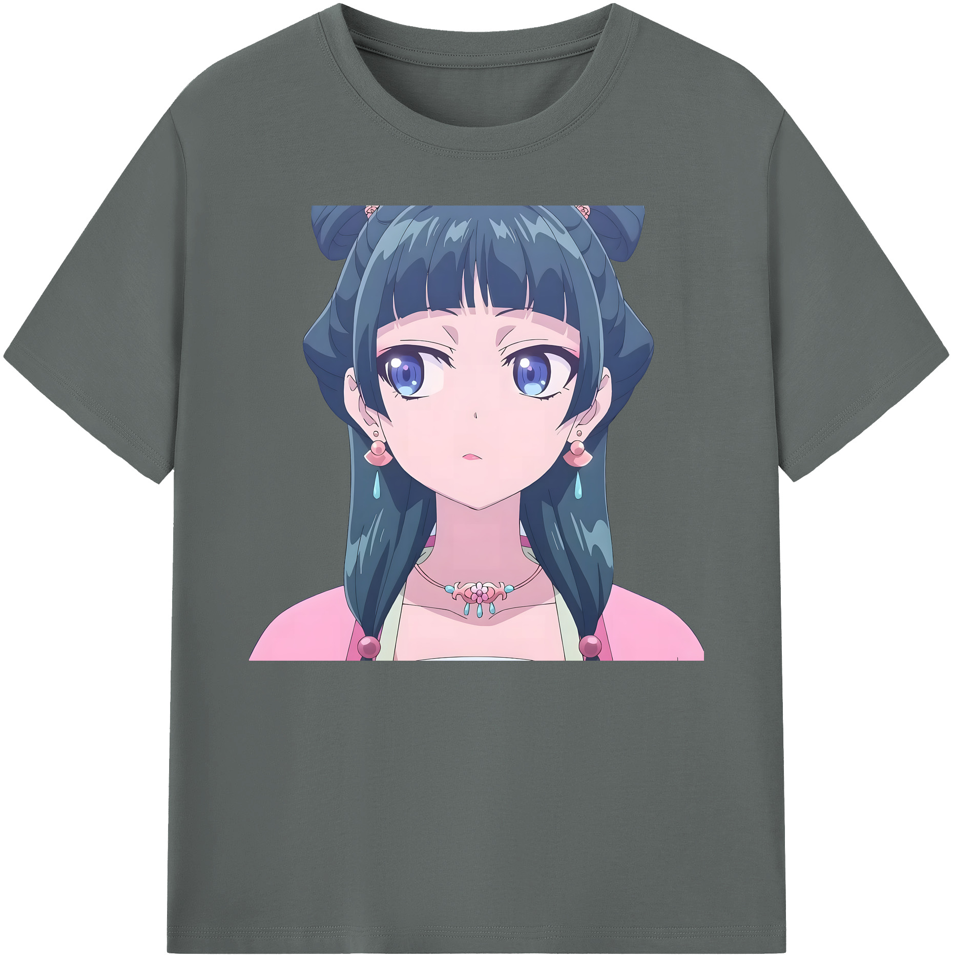 （画像用） 薬屋のひとりごと The Apothecary Diaries 綿100％ メンズ半袖Tシャツ｜肌触りやわらか＆通気性